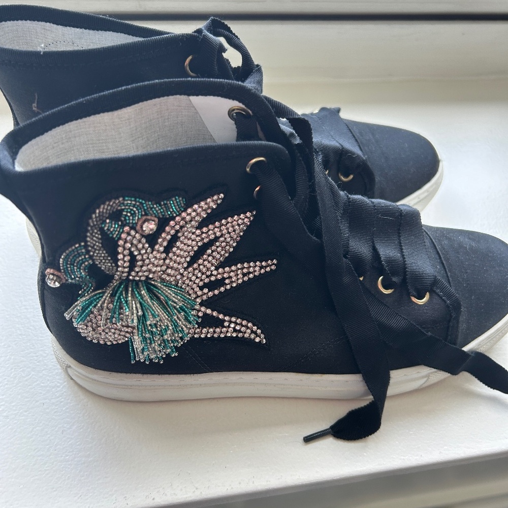 Lanvin Embellished Sneakers